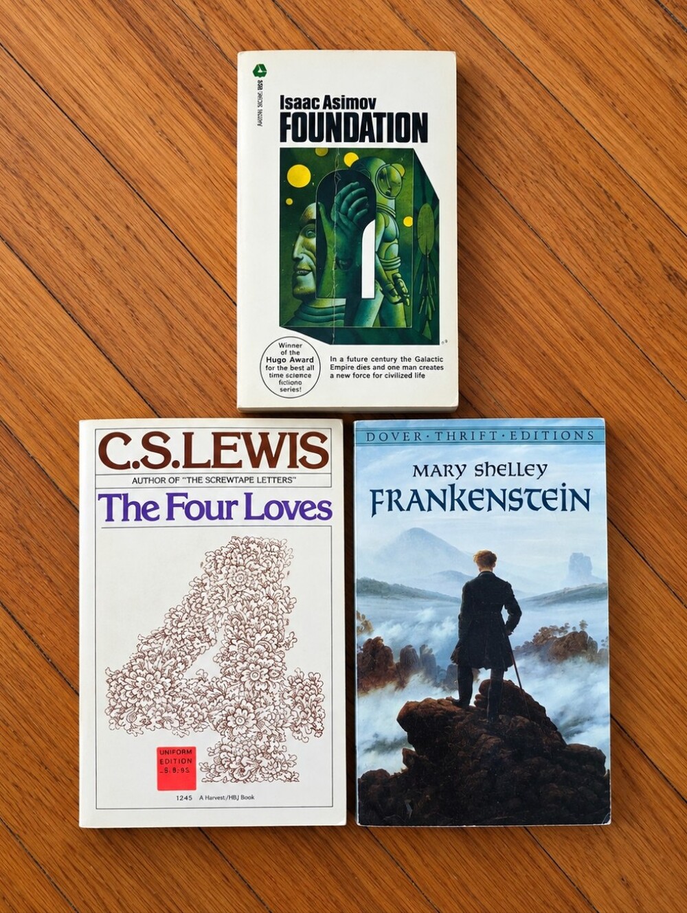 Classic Literature Paperback Book Lot, 3-Book Set